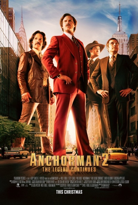 دانلود فیلم Anchorman 2: The Legend Continues