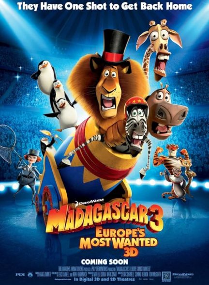 دانلود فیلم Madagascar 3: Europe’s Most Wanted